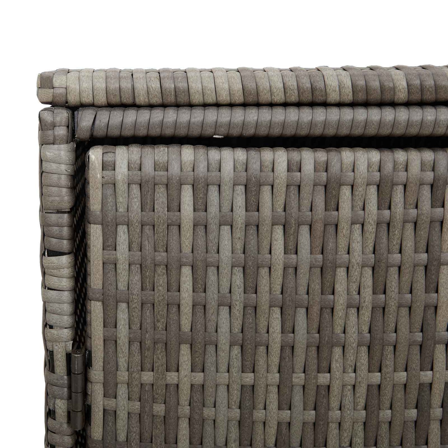 Mülltonnenbox Grau 65 x 80 x 115 cm Polyethylen