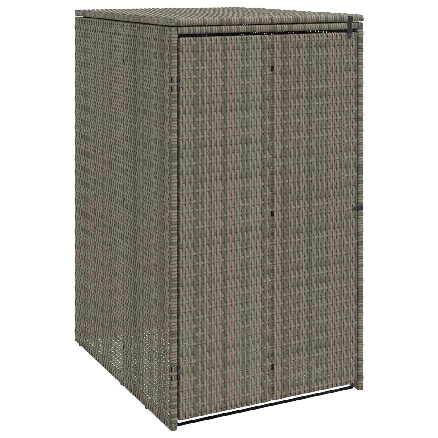 Mülltonnenbox Grau 65 x 80 x 115 cm Polyethylen