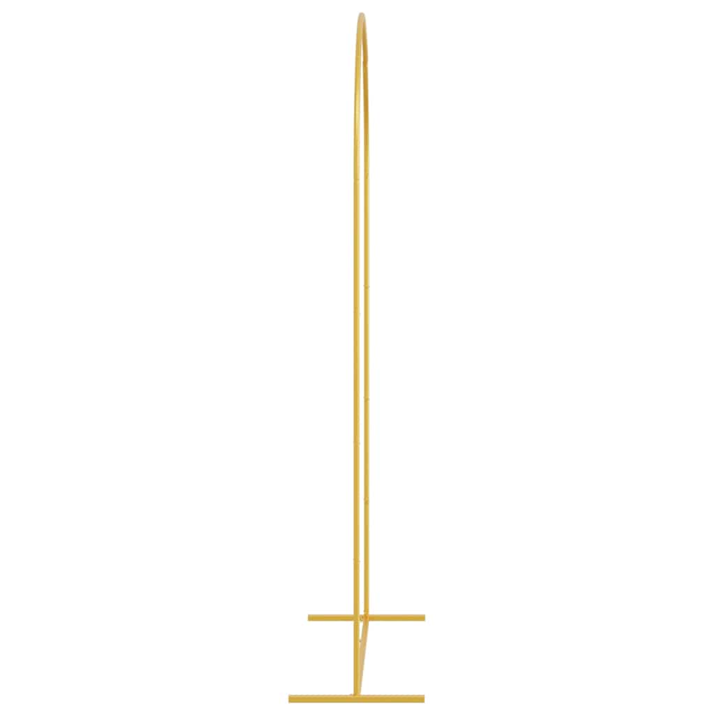 Hochzeitsbogen Gold 100 x 39 x 200 cm Stahl