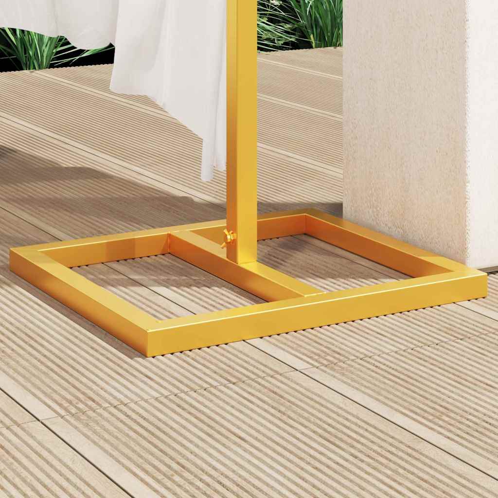 Hochzeitsbogen Gold 338 x 35 x 300 cm Stahl
