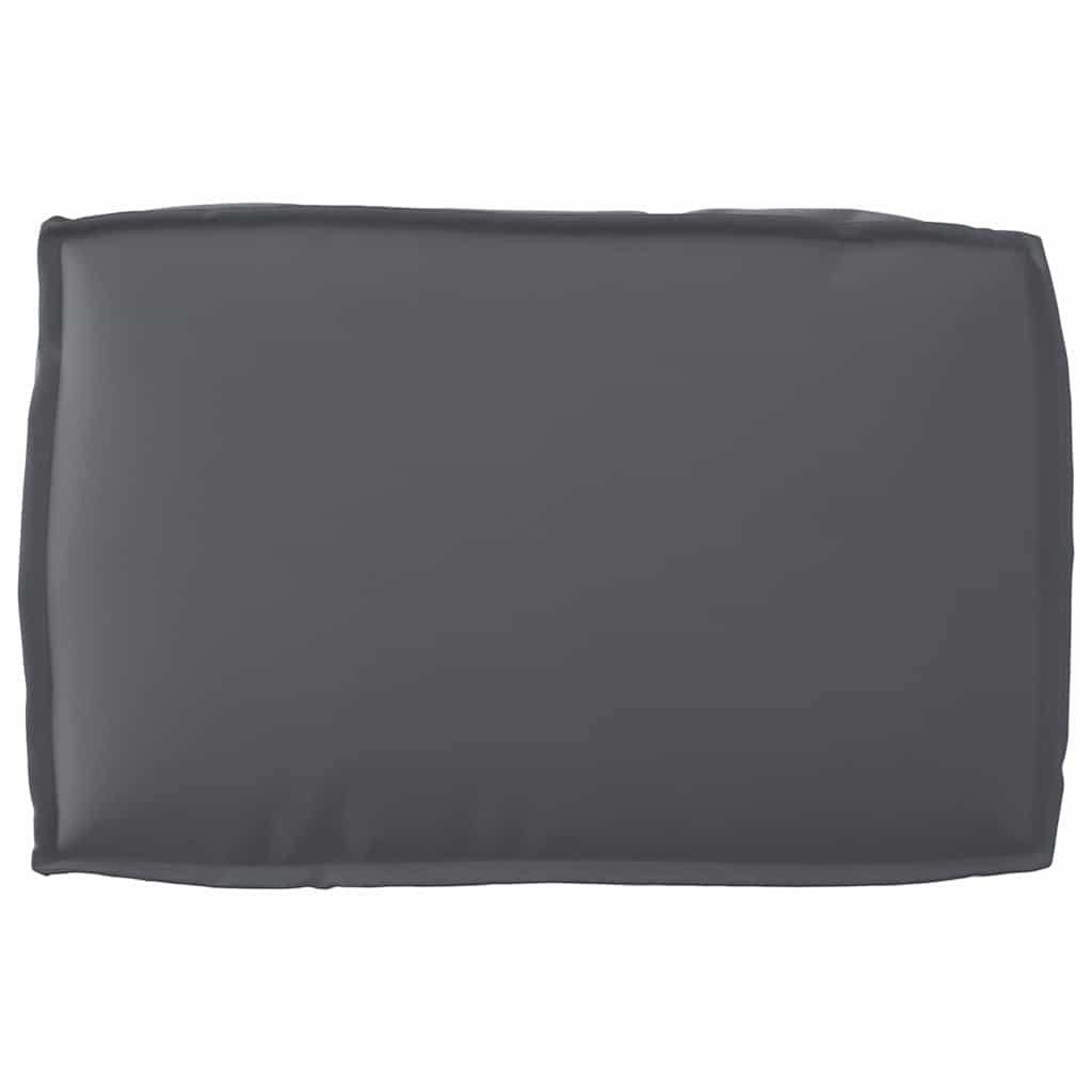 Ensemble de coussins de palette 3 pièces anthracite 120 x 50 x 12 cm tissu Oxford