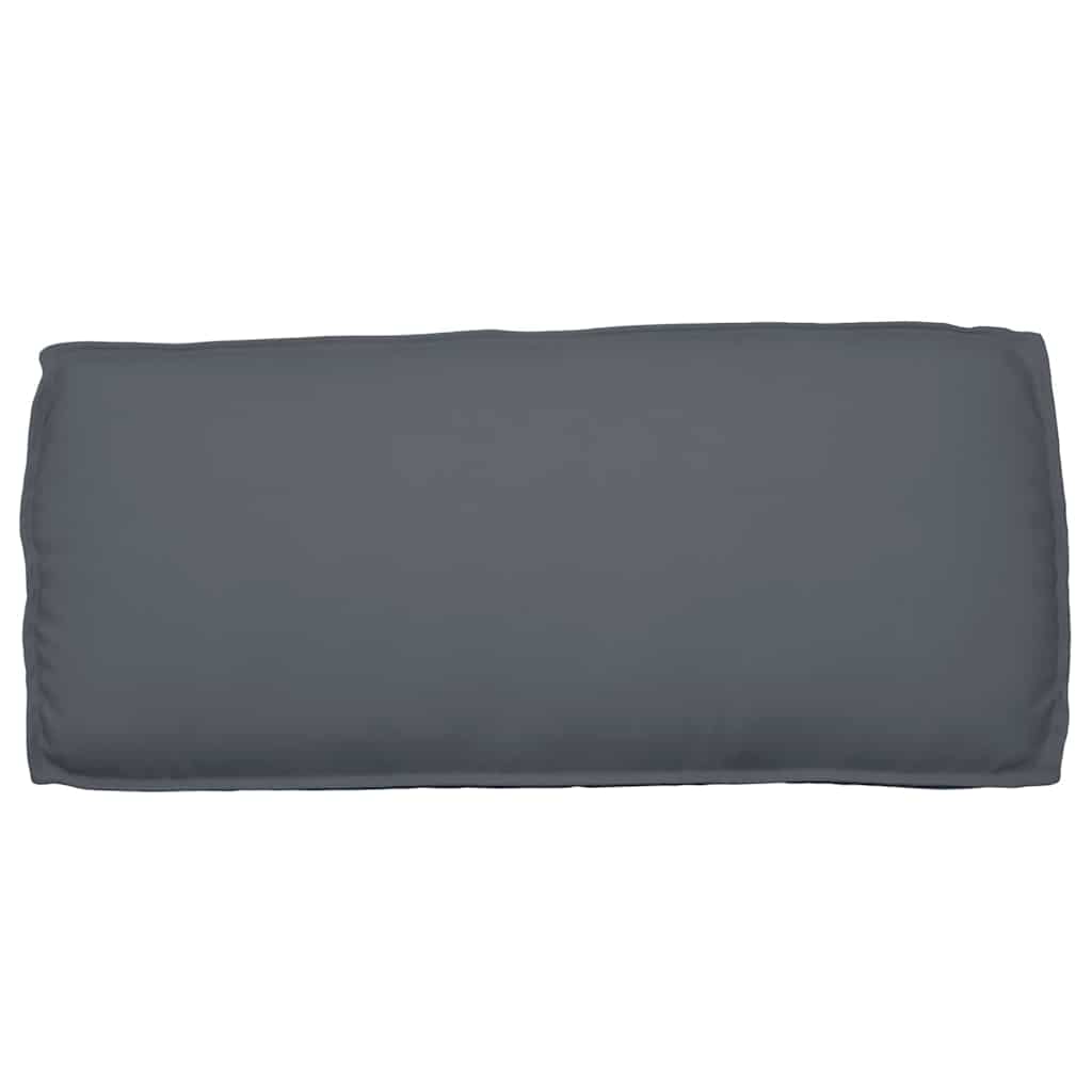 Ensemble de coussins de palette 3 pièces anthracite 120 x 50 x 12 cm tissu Oxford