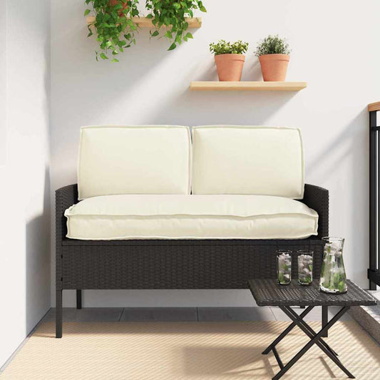 Pallet Kissen Set 3 pcs Creme 120 x 50 x 12 cm Oxford Stoff