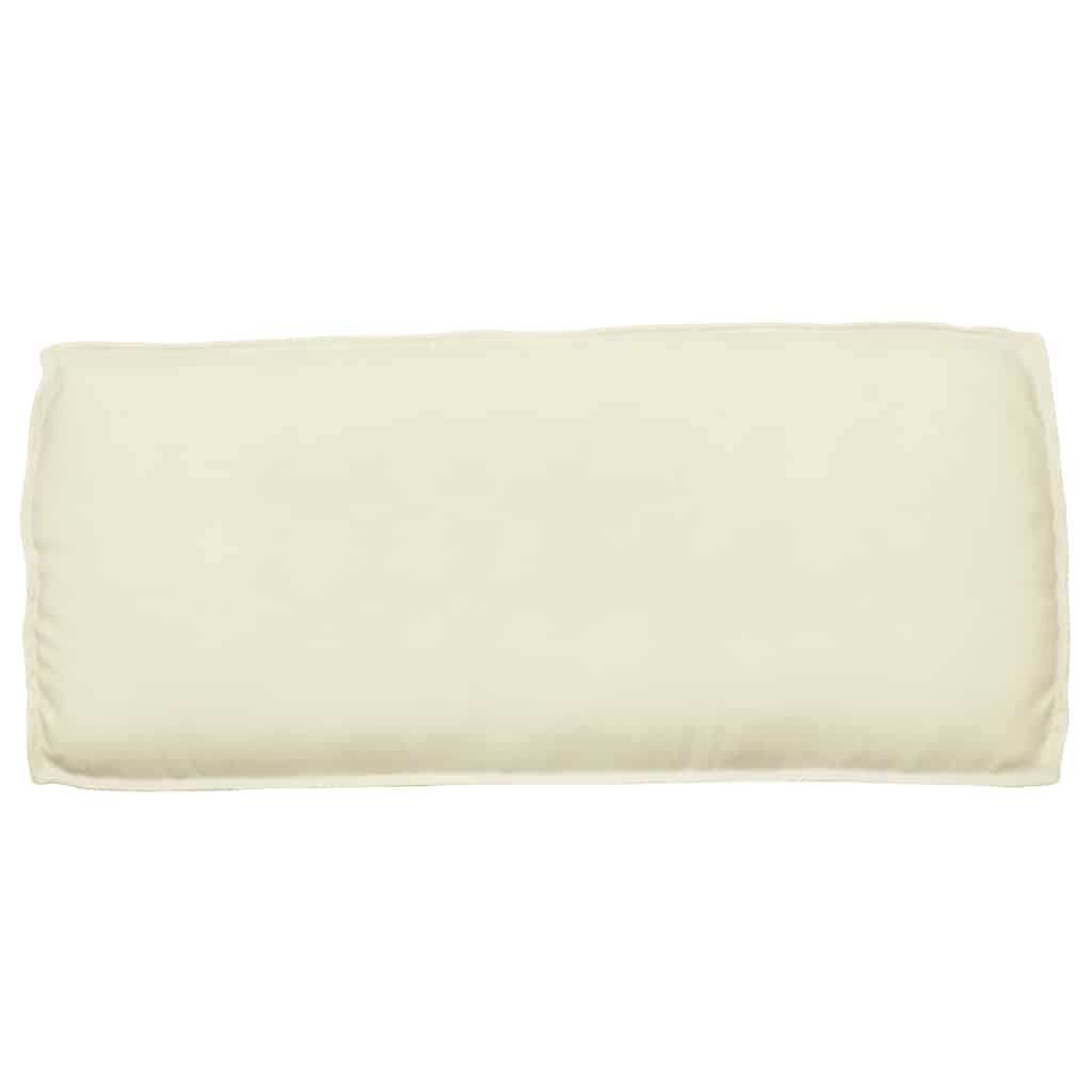Pallet Cushion Set 3 pcs Cream 120 x 50 x 12 cm Oxford Fabric