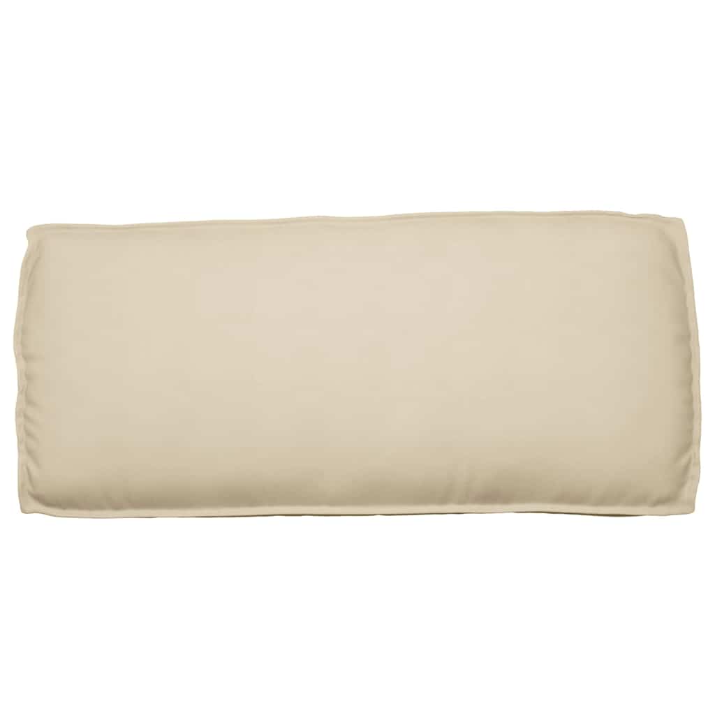 Pallet Cushion Set 3 pcs Beige 120 x 50 x 12 cm Oxford Fabric
