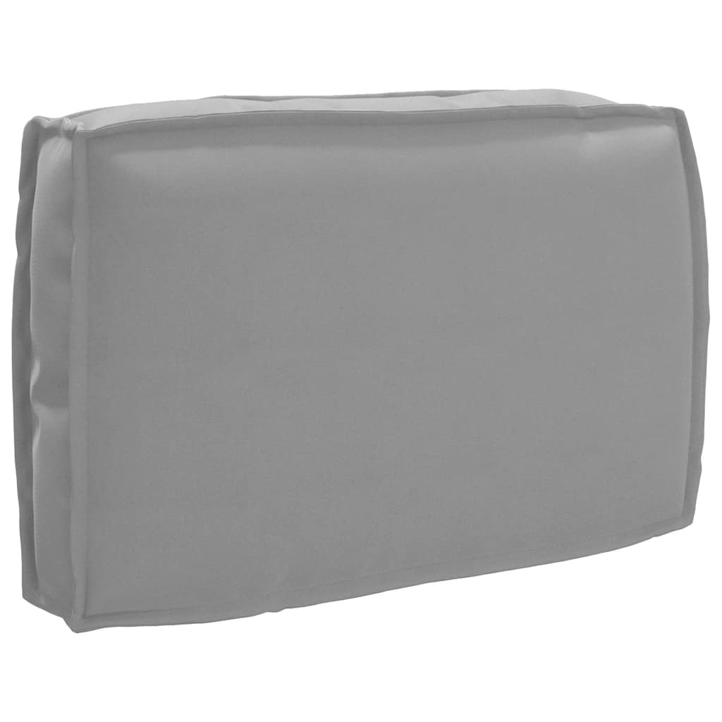 Cushion set 3 pcs grey Oxford fabric