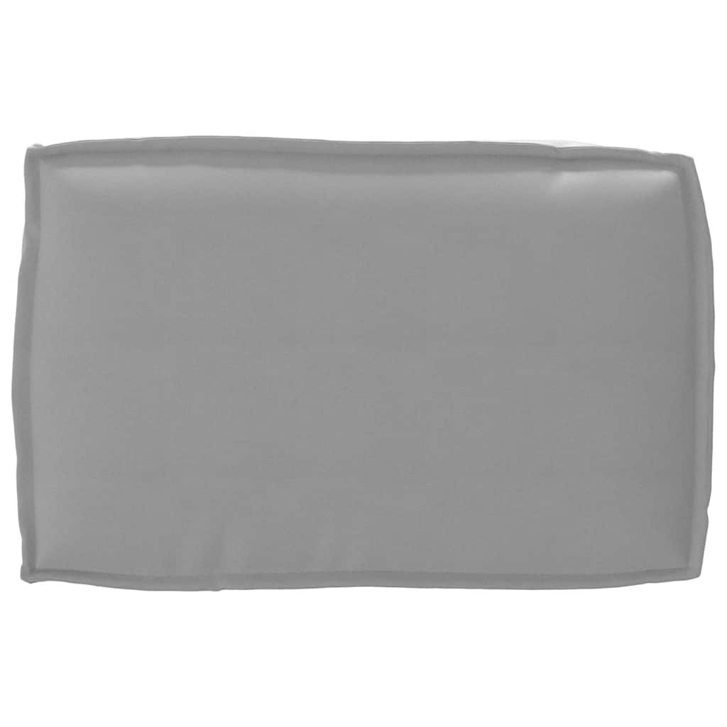 Cushion set 3 pcs grey Oxford fabric