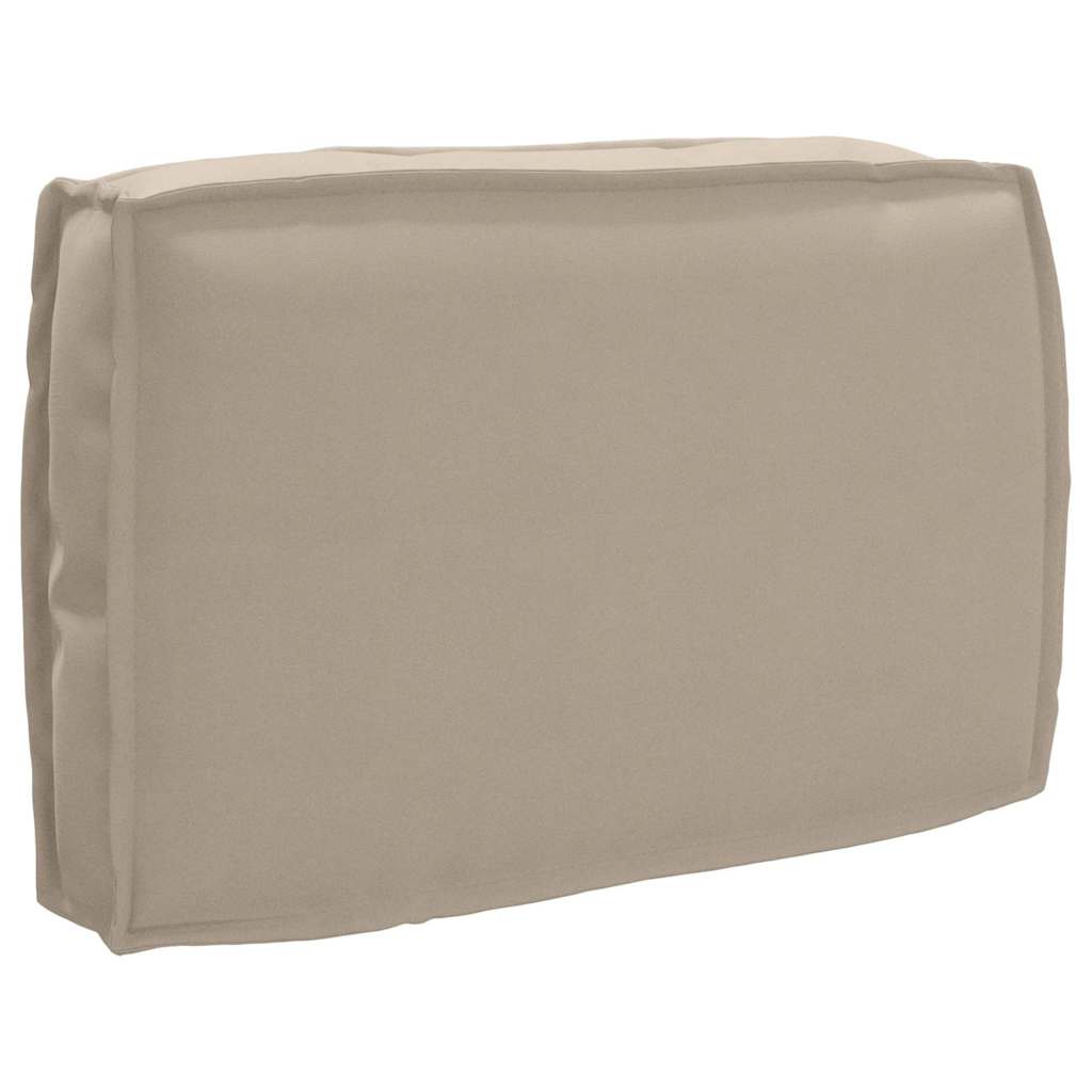 Pallet Cushion Set 3 pcs Taupe 120 x 60 x 12 cm Oxford Fabric