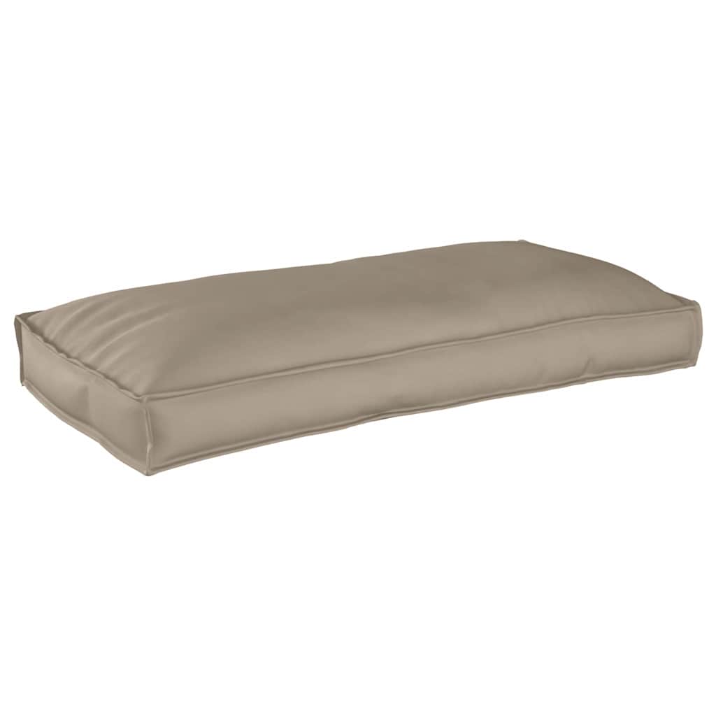 Pallet Cushion Set 3 pcs Taupe 120 x 60 x 12 cm Oxford Fabric