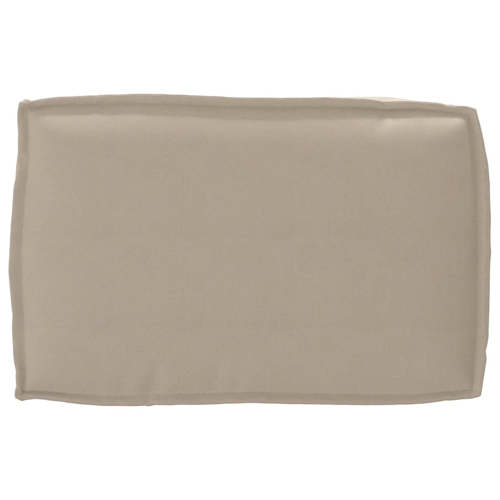 Pallet Cushion Set 3 pcs Taupe 120 x 60 x 12 cm Oxford Fabric