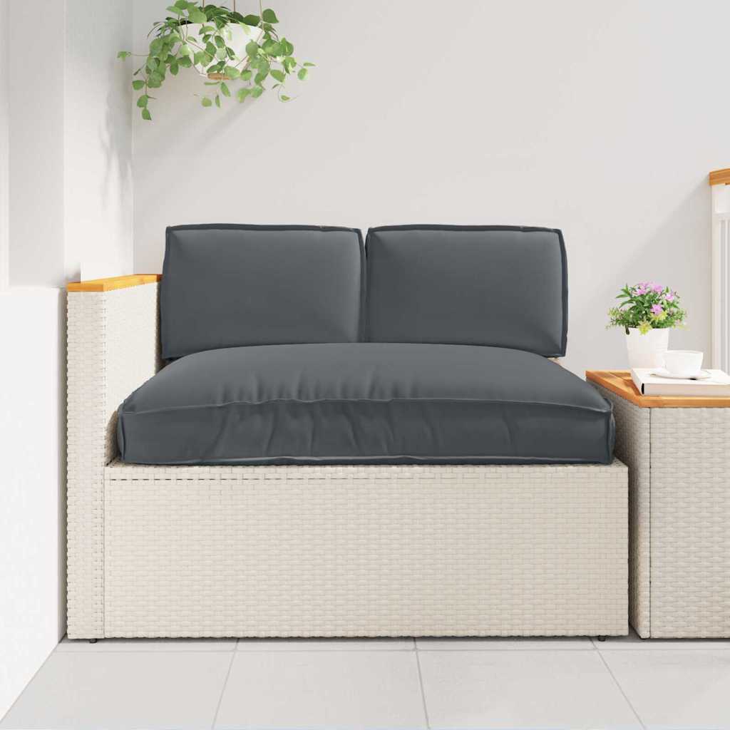 Pallet Cushion Set 3 pcs Anthracite 120 x 80 x 12 cm Oxford Fabric