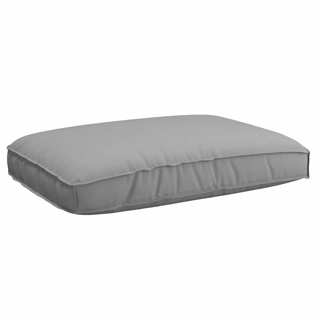 Set de coussins 3 pièces gris tissu Oxford