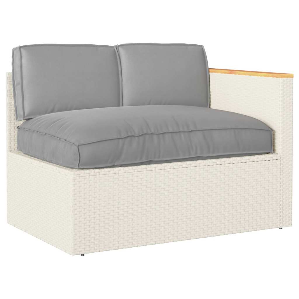 Set de coussins 3 pièces gris tissu Oxford