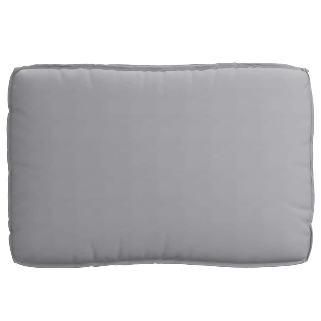 Set de coussins 3 pièces gris tissu Oxford