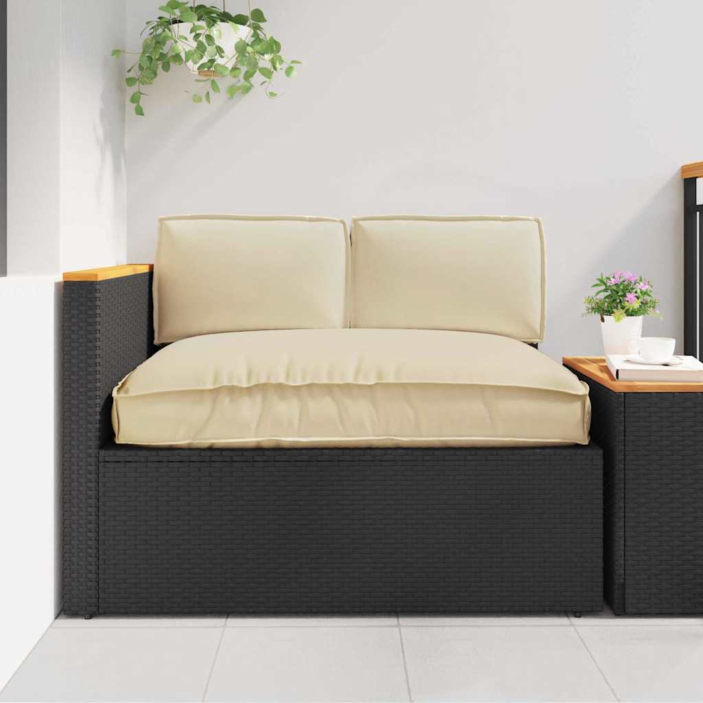 Pallet Cushion Set 3 pcs Beige 120 x 80 x 12 cm Oxford Fabric