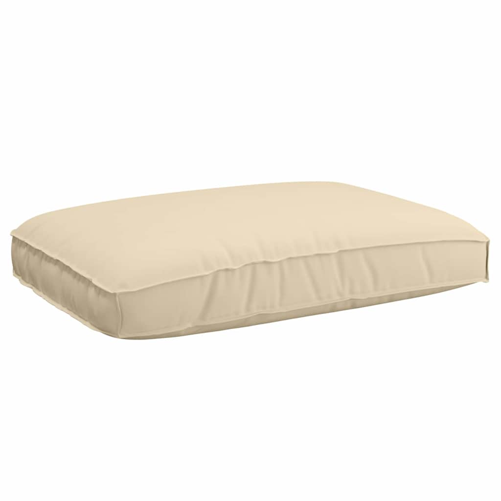 Pallet Cushion Set 3 pcs Beige 120 x 80 x 12 cm Oxford Fabric