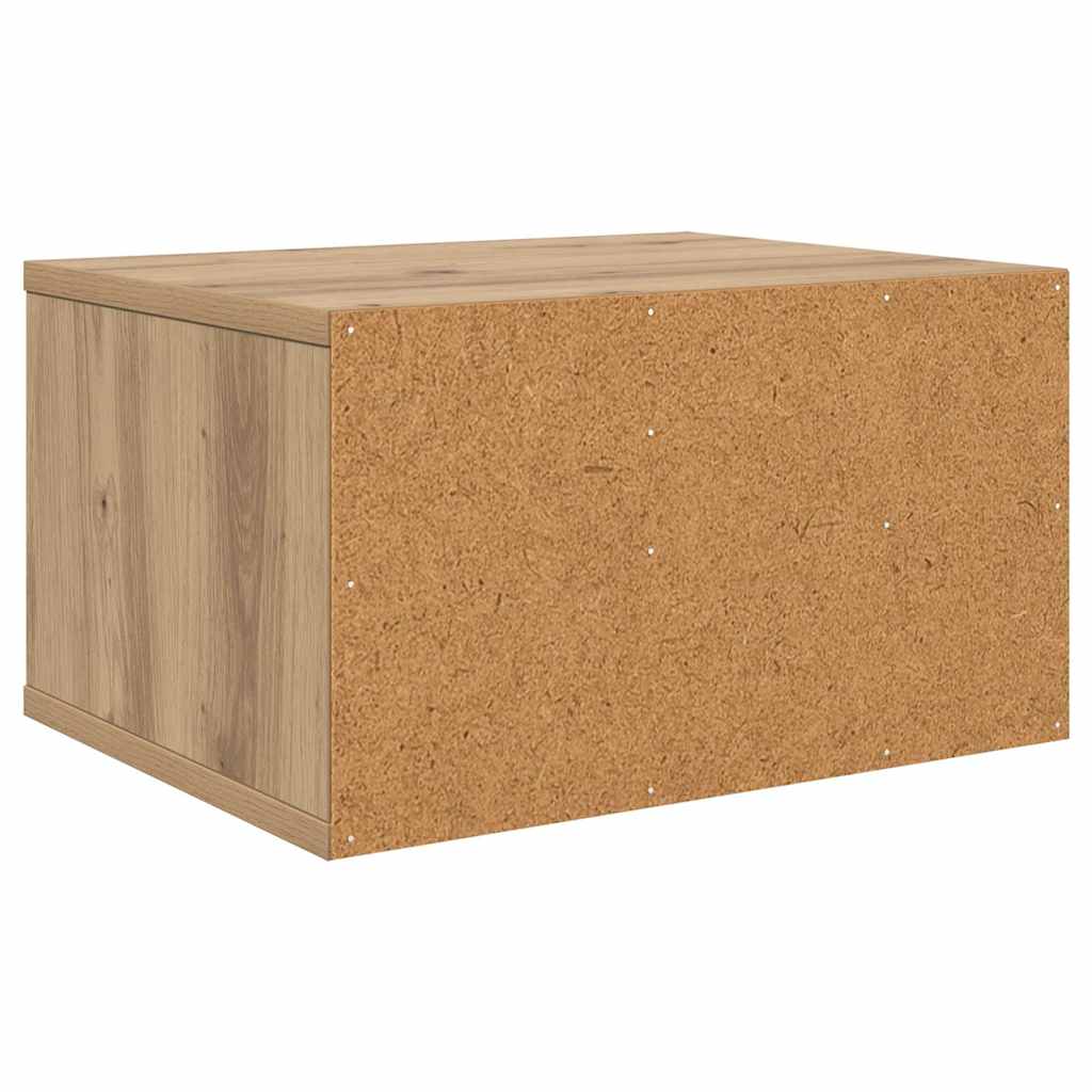 Support d'imprimante Chêne Artisan 40 x 32 x 24 cm Bois d'ingénierie