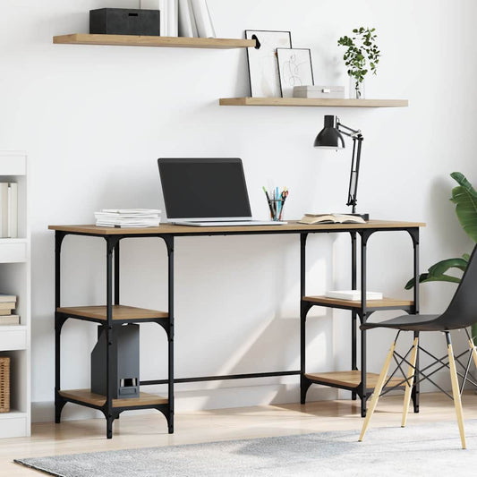 Schreibtisch Artisan-Eiche 140 x 50 x 75 cm Holzwerkstoff