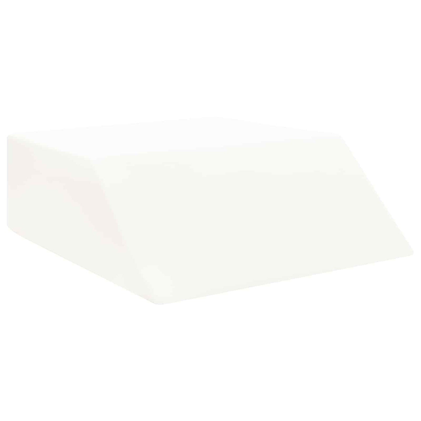 Beinkissen Uni Weiß 63 x 52 x 19,5 cm