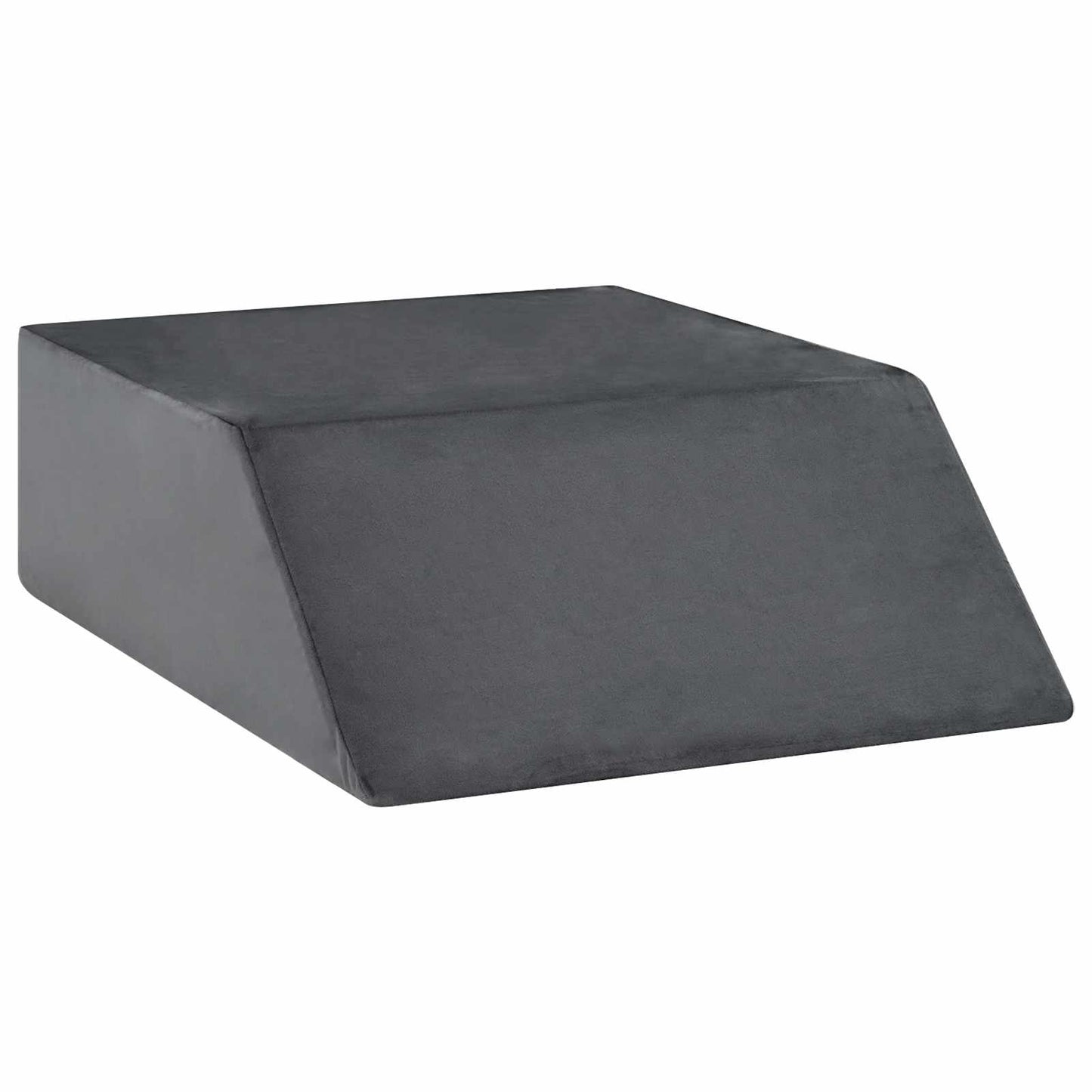 Beinkissen Uni Grau 63 x 52 x 19 cm