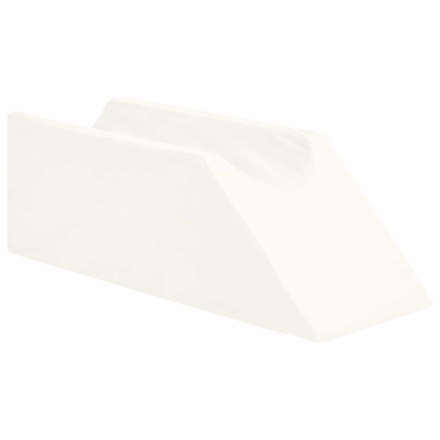 Bein Kissen Uni Weiß 68 x 25 x 21,5 cm