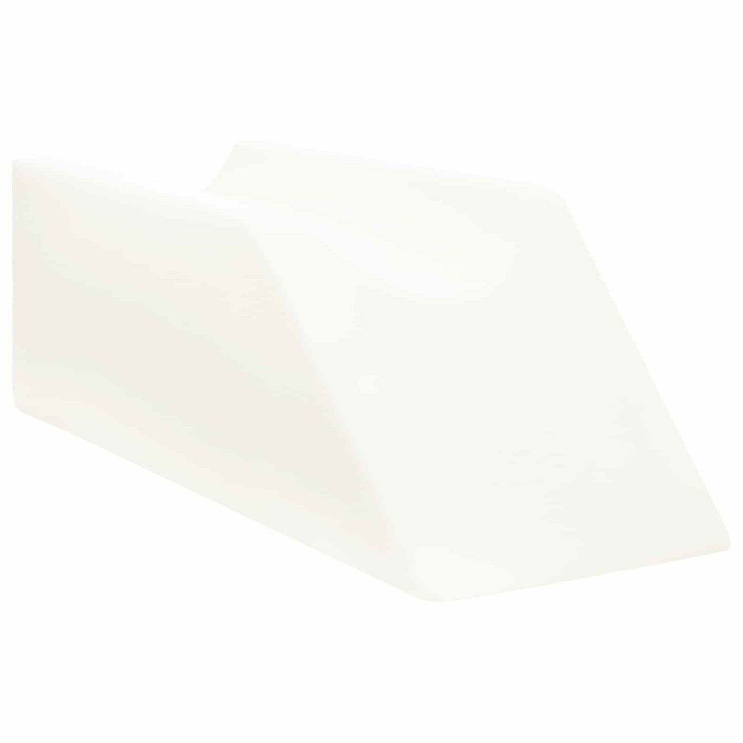 Bein Kissen Uni Weiß 68 x 25 x 21,5 cm
