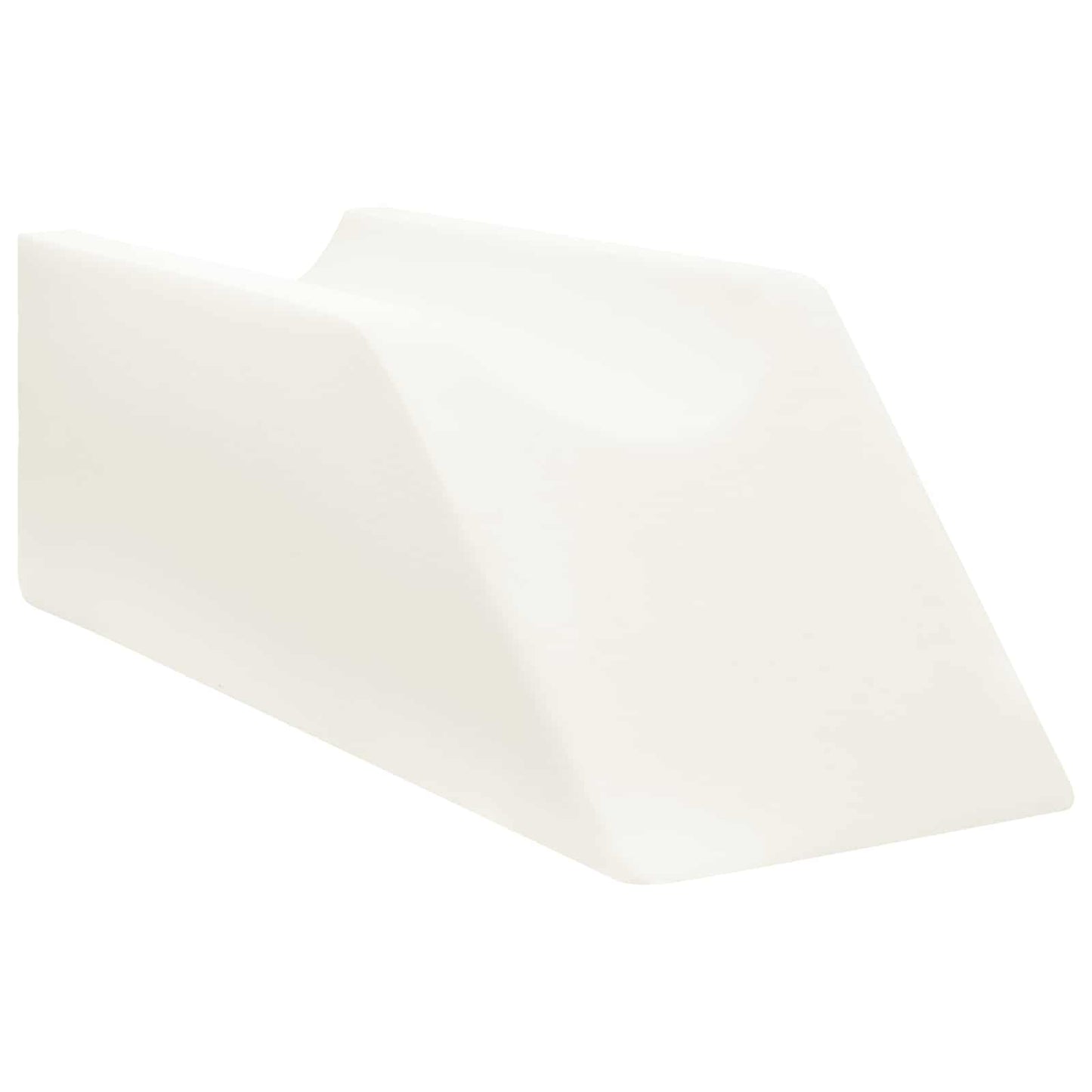 Coussin de jambe gris uni 68 x 25 x 21,5 cm
