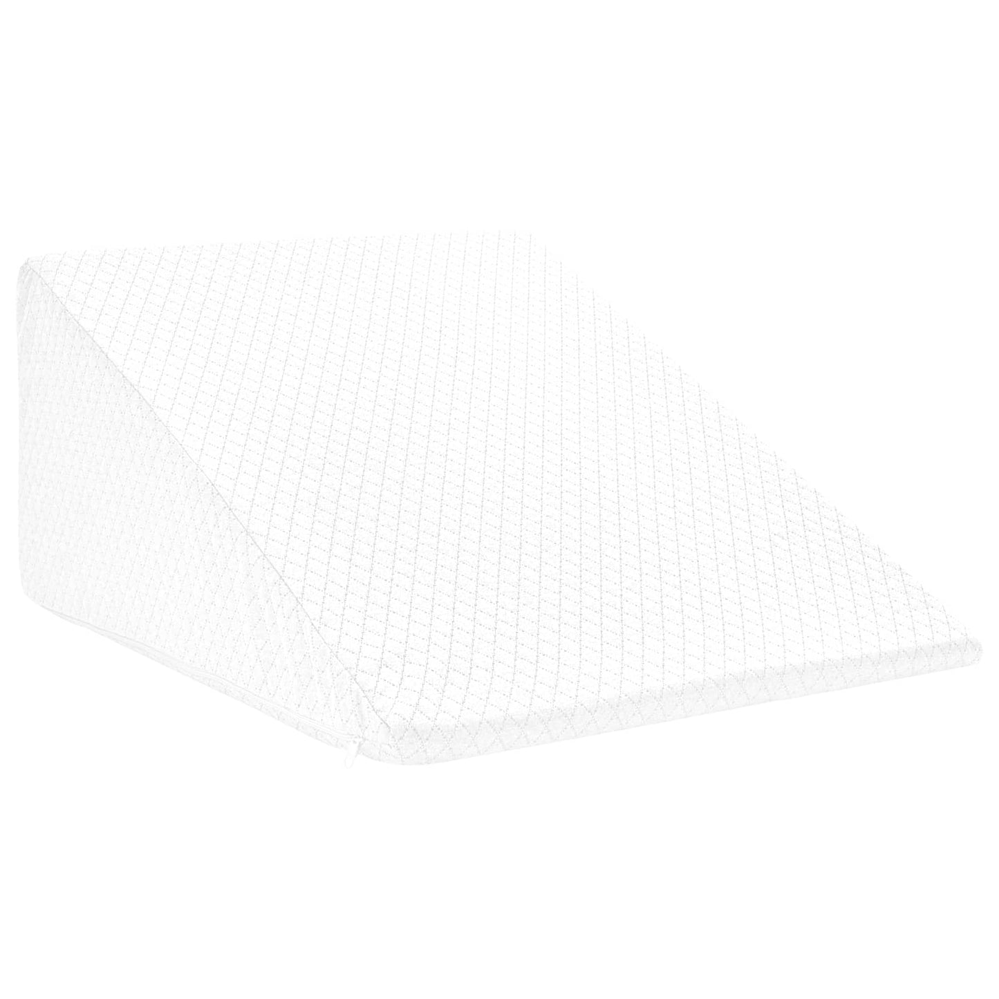 Leg Pillow Plain White 60 x 50 x 30 cm