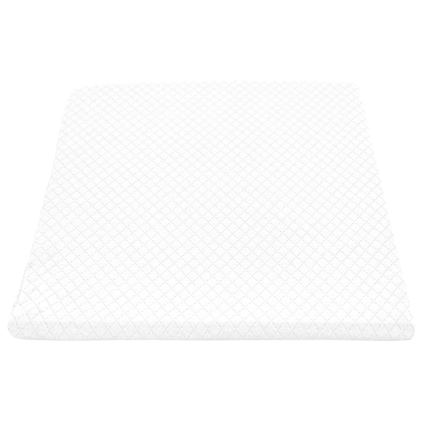 Leg Pillow Plain White 60 x 50 x 30 cm