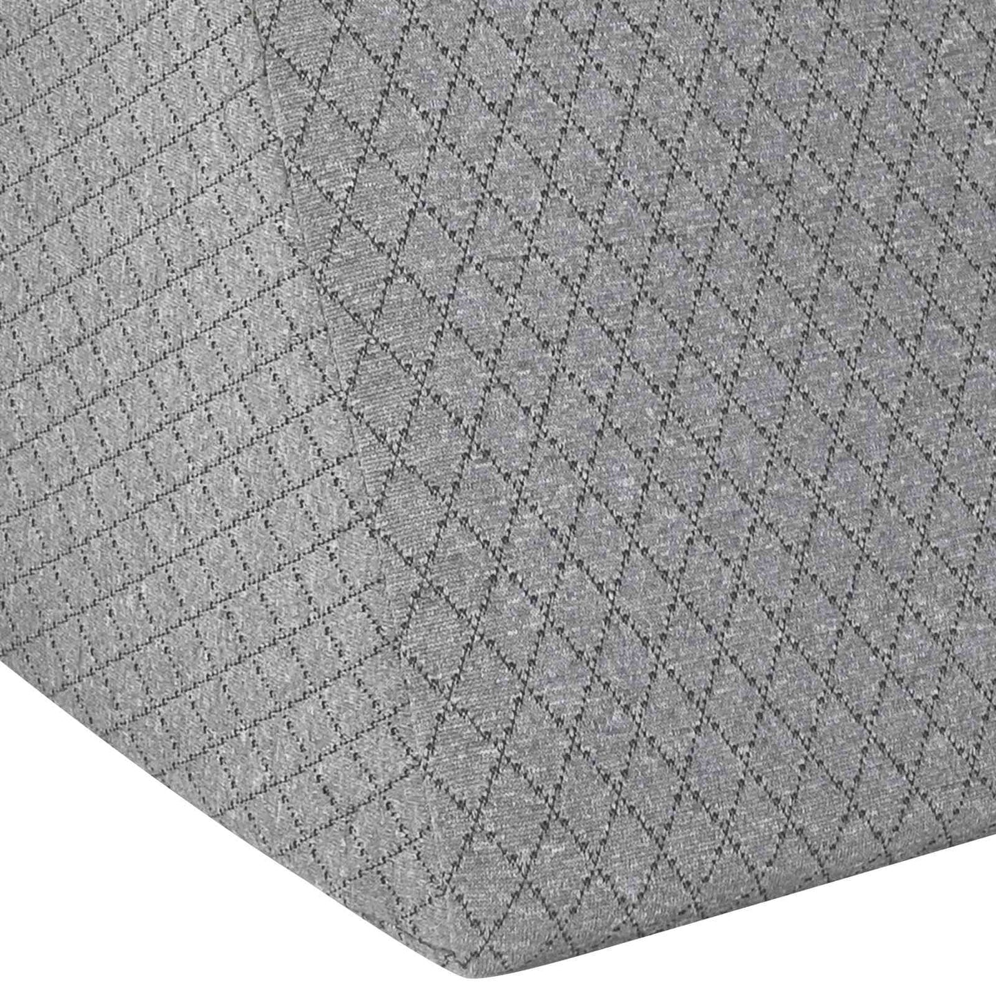 Beinkissen Uni Grau 60 x 50 x 30 cm