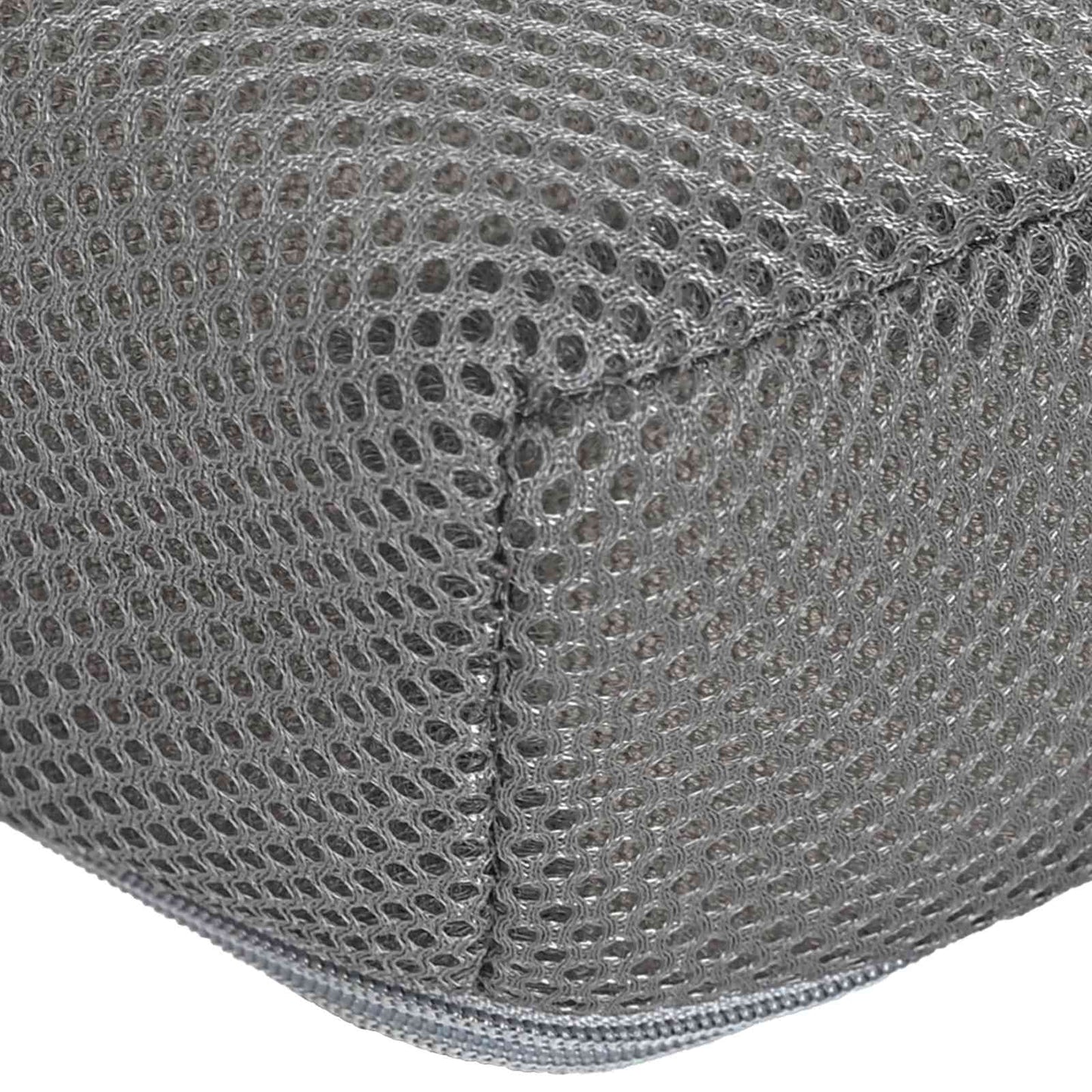 Coussin d'assise gris 39 x 38 x 8,5 cm