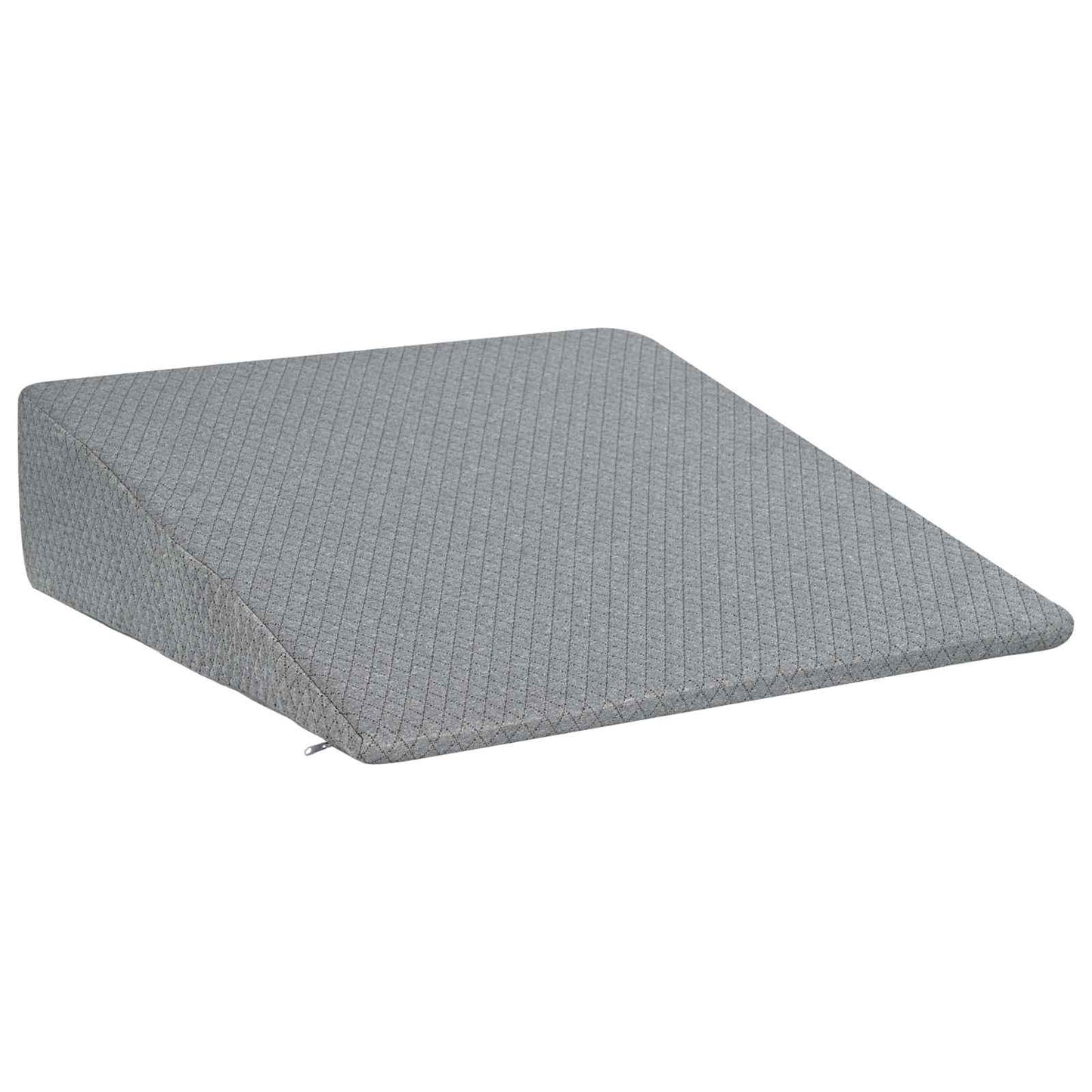 Keil Kopfkissen Uni Grau 69 x 64 x 19 cm