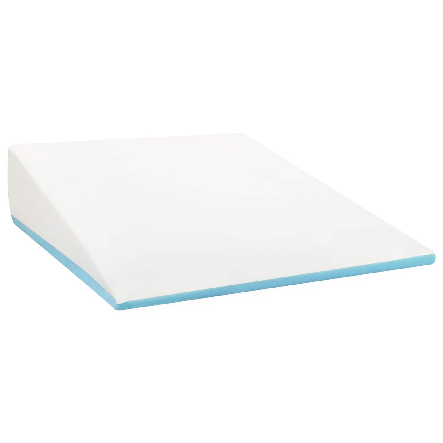 Keil Kopfkissen Uni Grau 69 x 64 x 19 cm