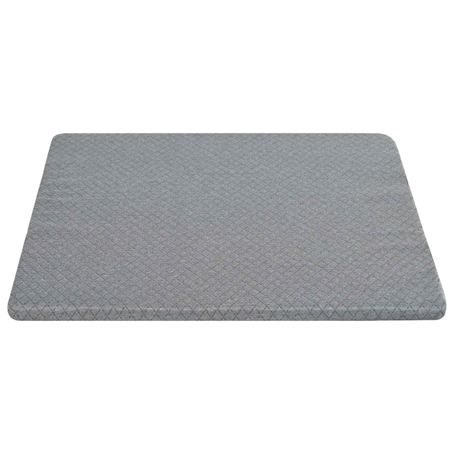 Keil Kopfkissen Uni Grau 69 x 64 x 19 cm