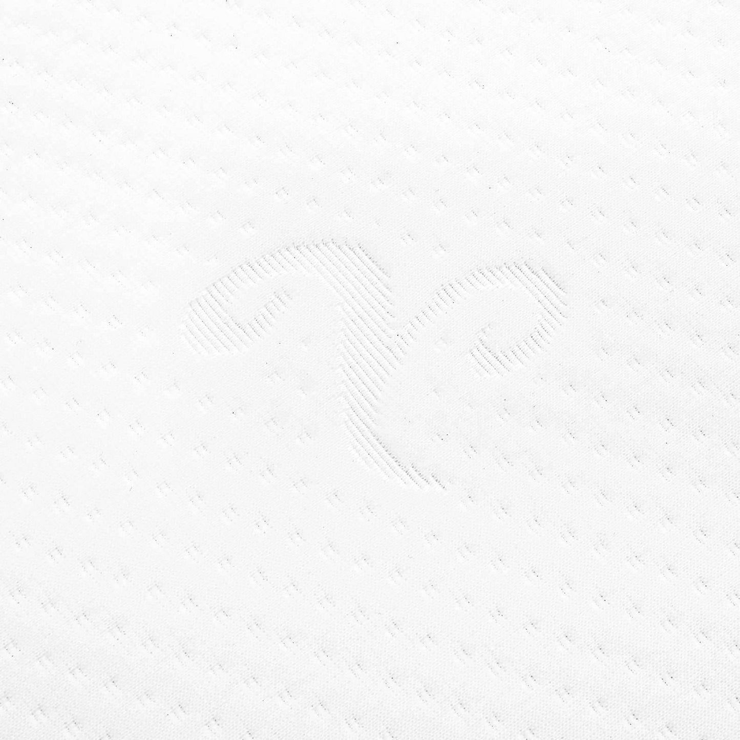 Sleeping Pillow Plain White 50 x 30 x 10.5 cm