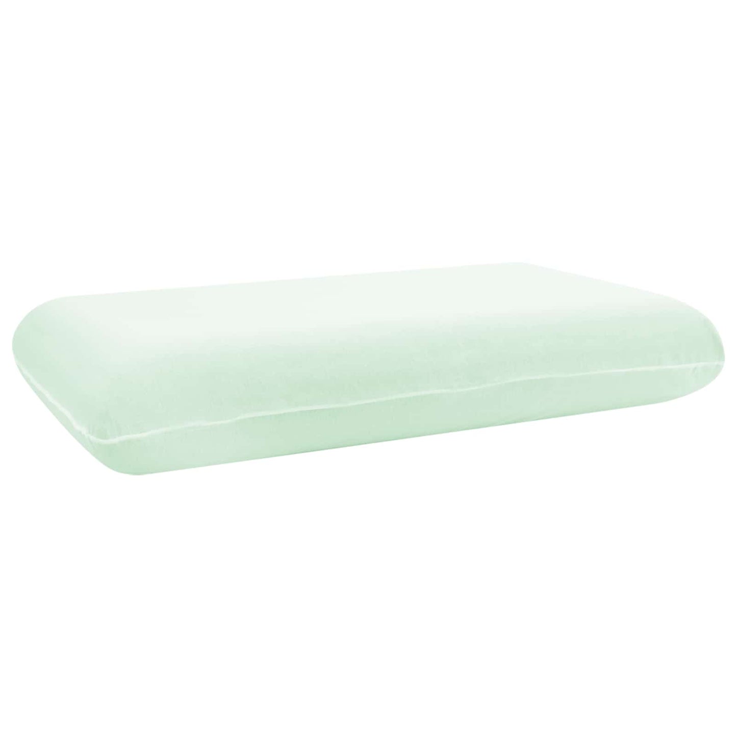 Oreiller de couchage uni blanc 60 x 40 x 13 cm