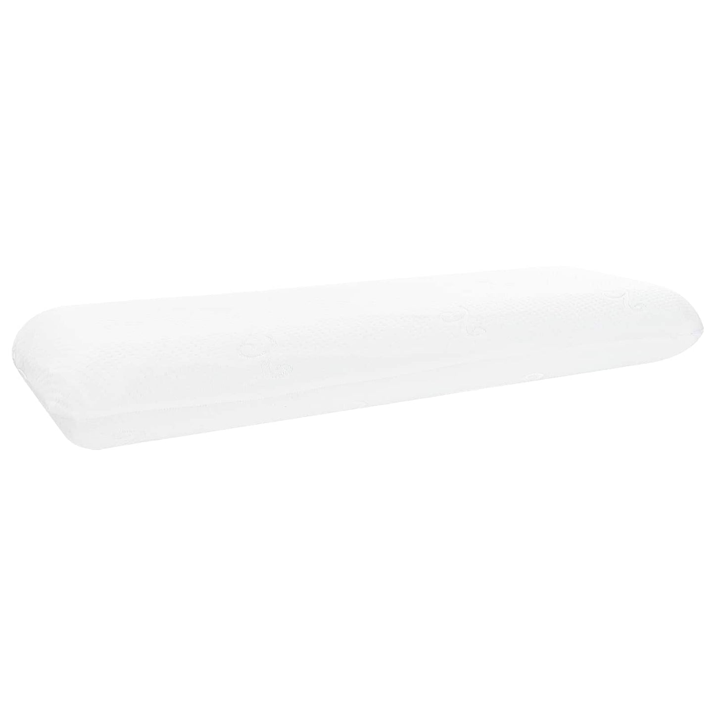 Schlafkissen Uni Weiß 70 x 36 x 13 cm