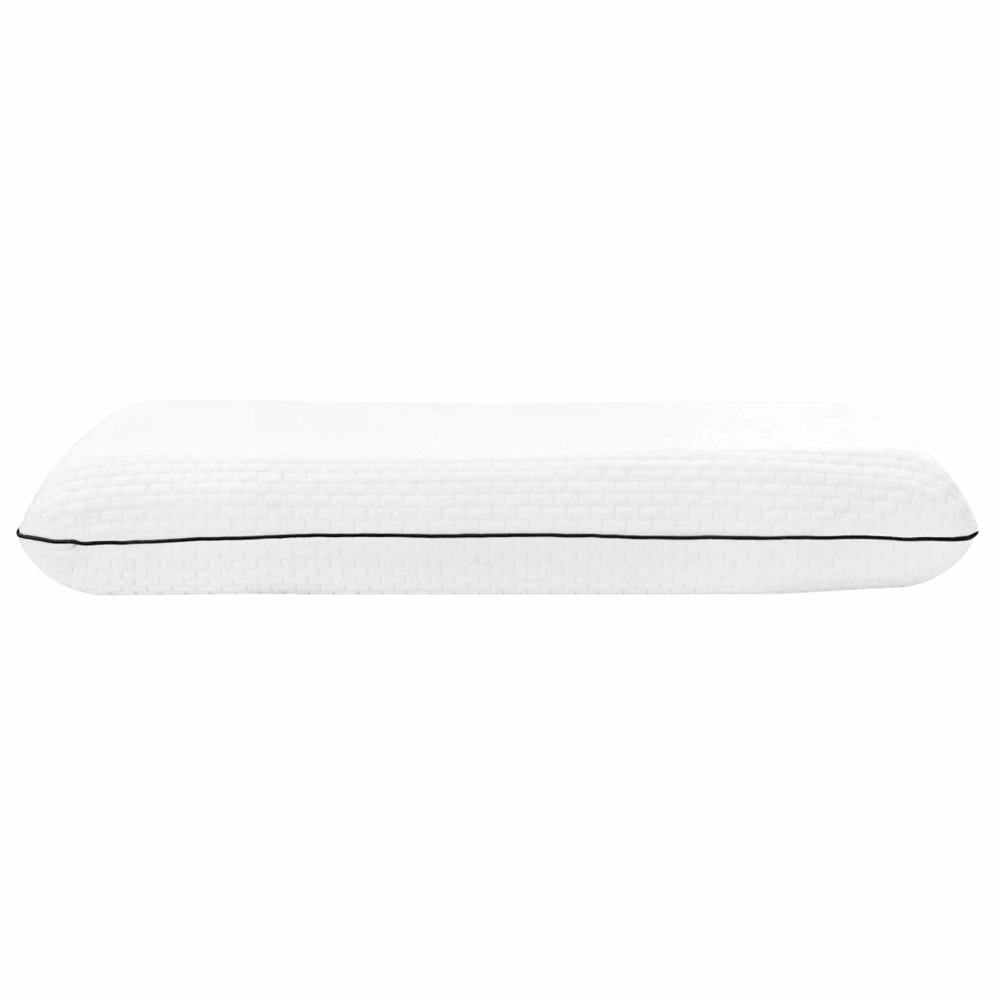 Oreiller uni blanc 70 x 35 x 10 cm
