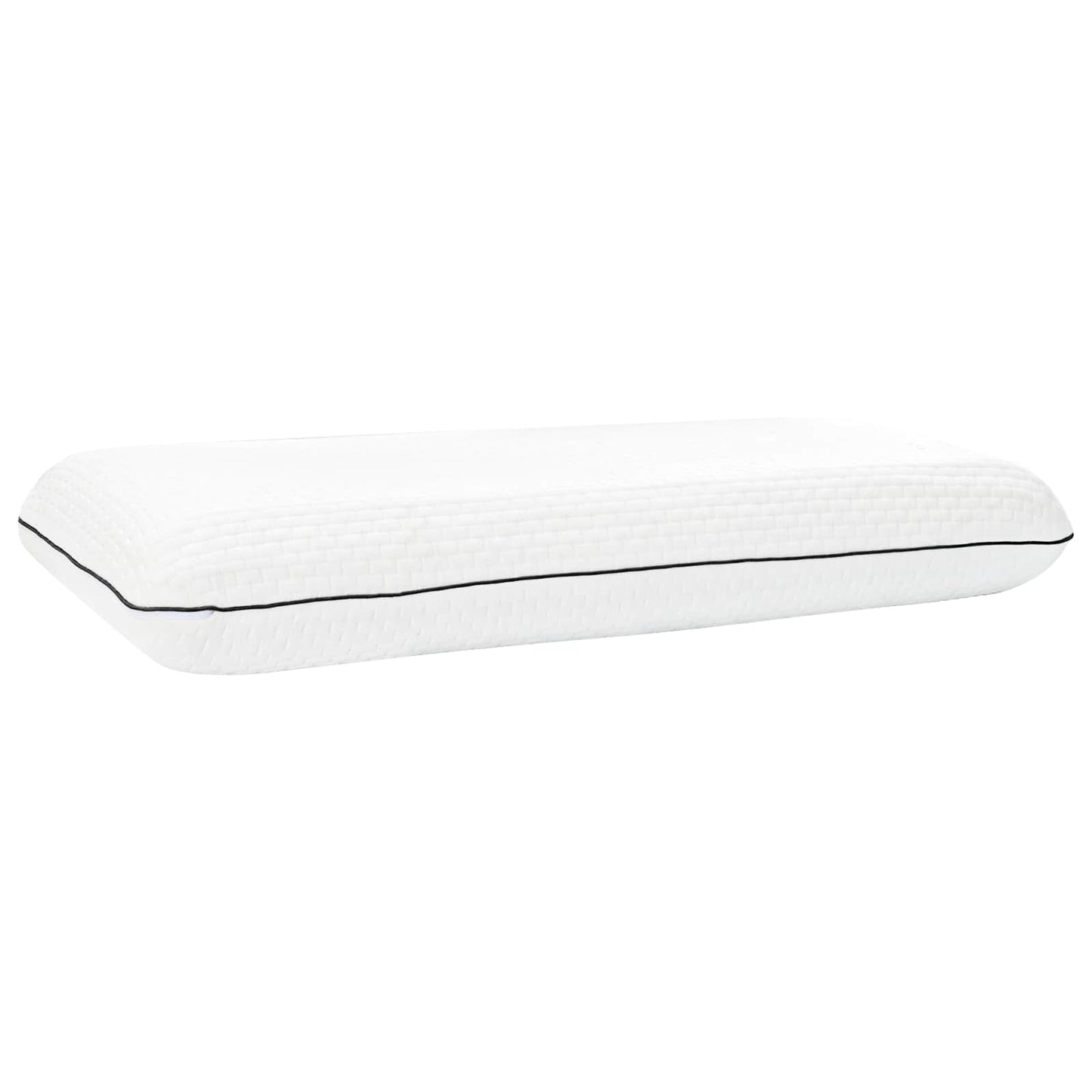 Sleeping Pillow Plain White 80 x 35 x 10 cm
