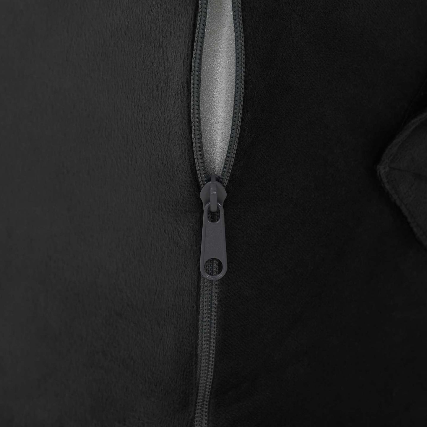 Keil Kopfkissen Sonstiges Schwarz 55 x 55 x 26 cm