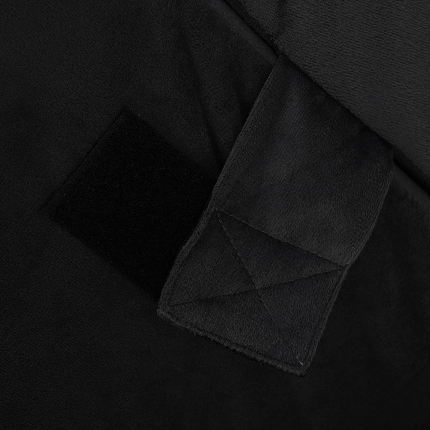 Keil Kopfkissen Sonstiges Schwarz 55 x 55 x 26 cm