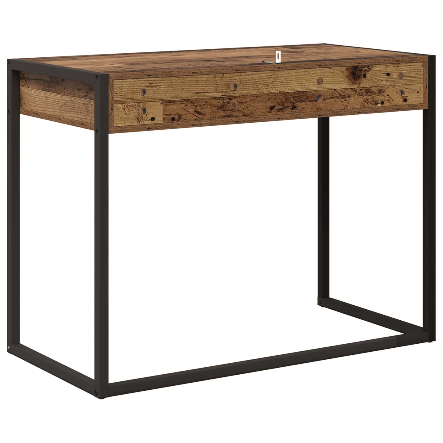 Bureau bois recyclé 100 x 50 x 75 cm Panneau de particules