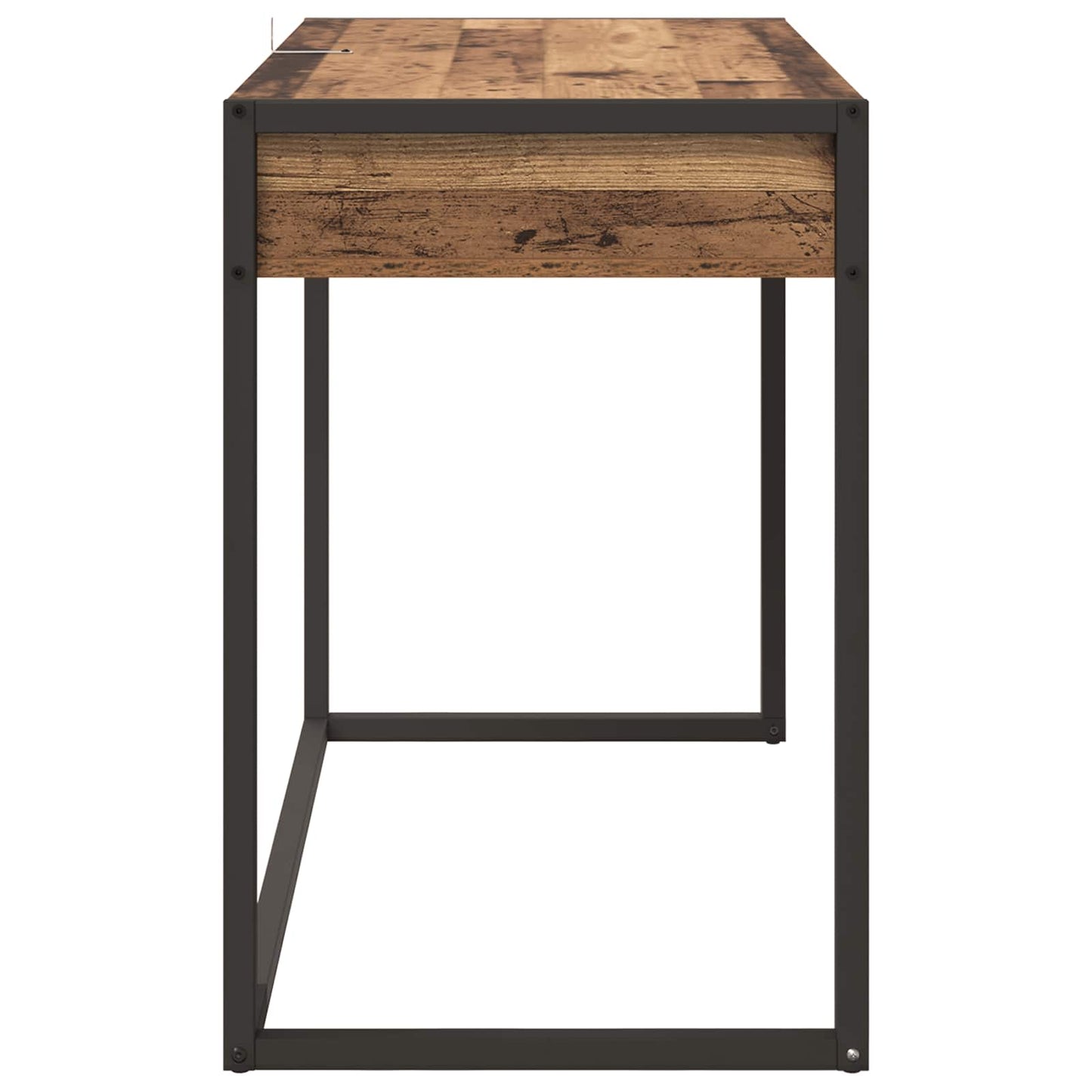 Bureau bois recyclé 100 x 50 x 75 cm Panneau de particules