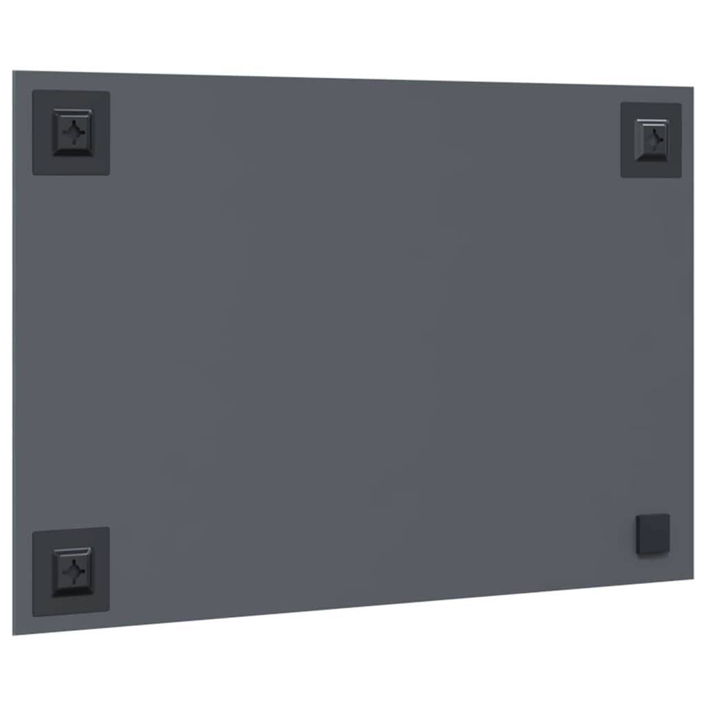 Rectangular Wall Mirror 70 x 50 cm Tempered Glass