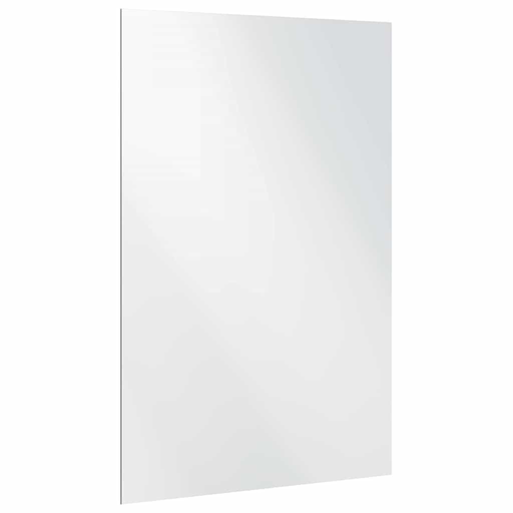 Rectangular Wall Mirror 50 x 80 cm Tempered Glass