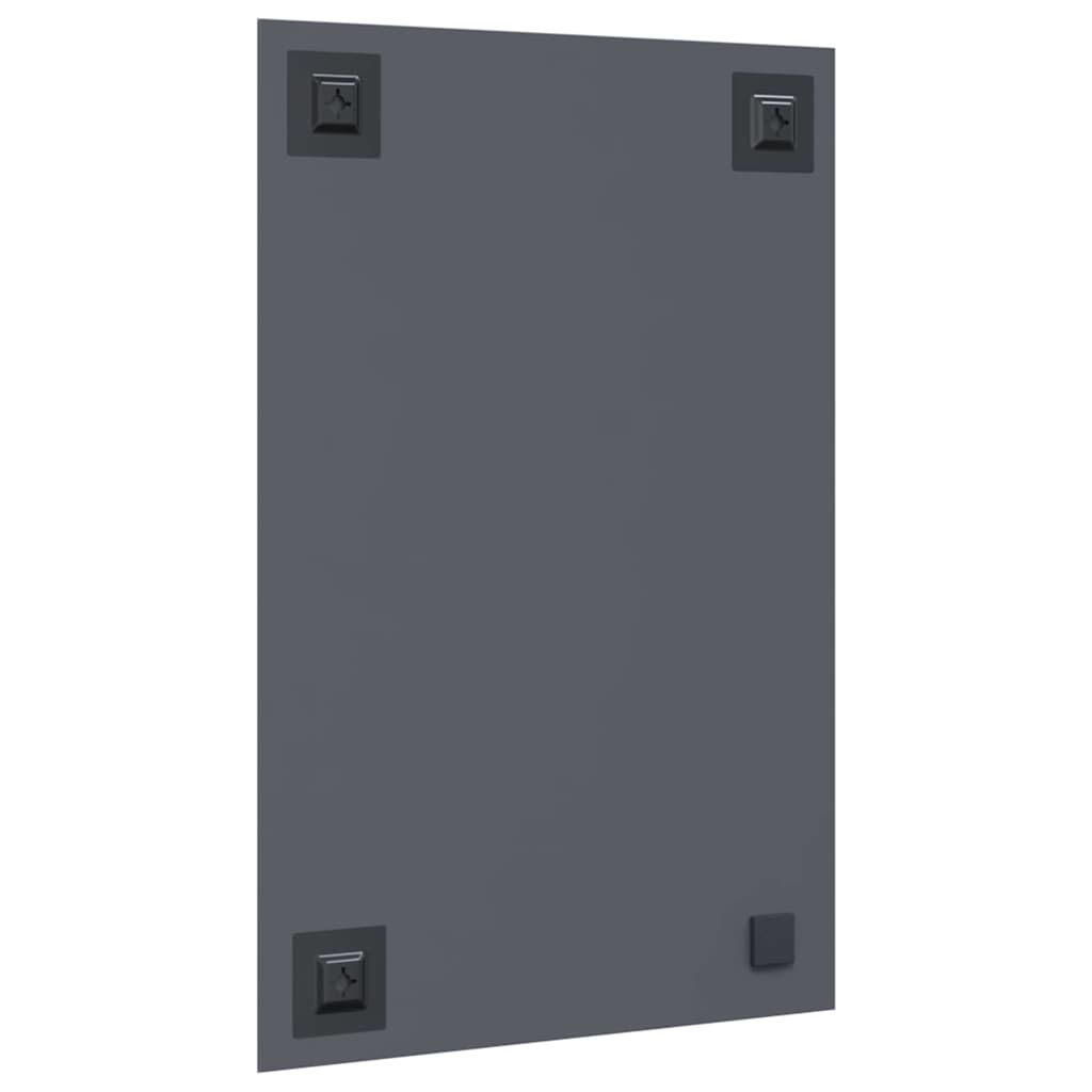 Rectangular Wall Mirror 50 x 80 cm Tempered Glass