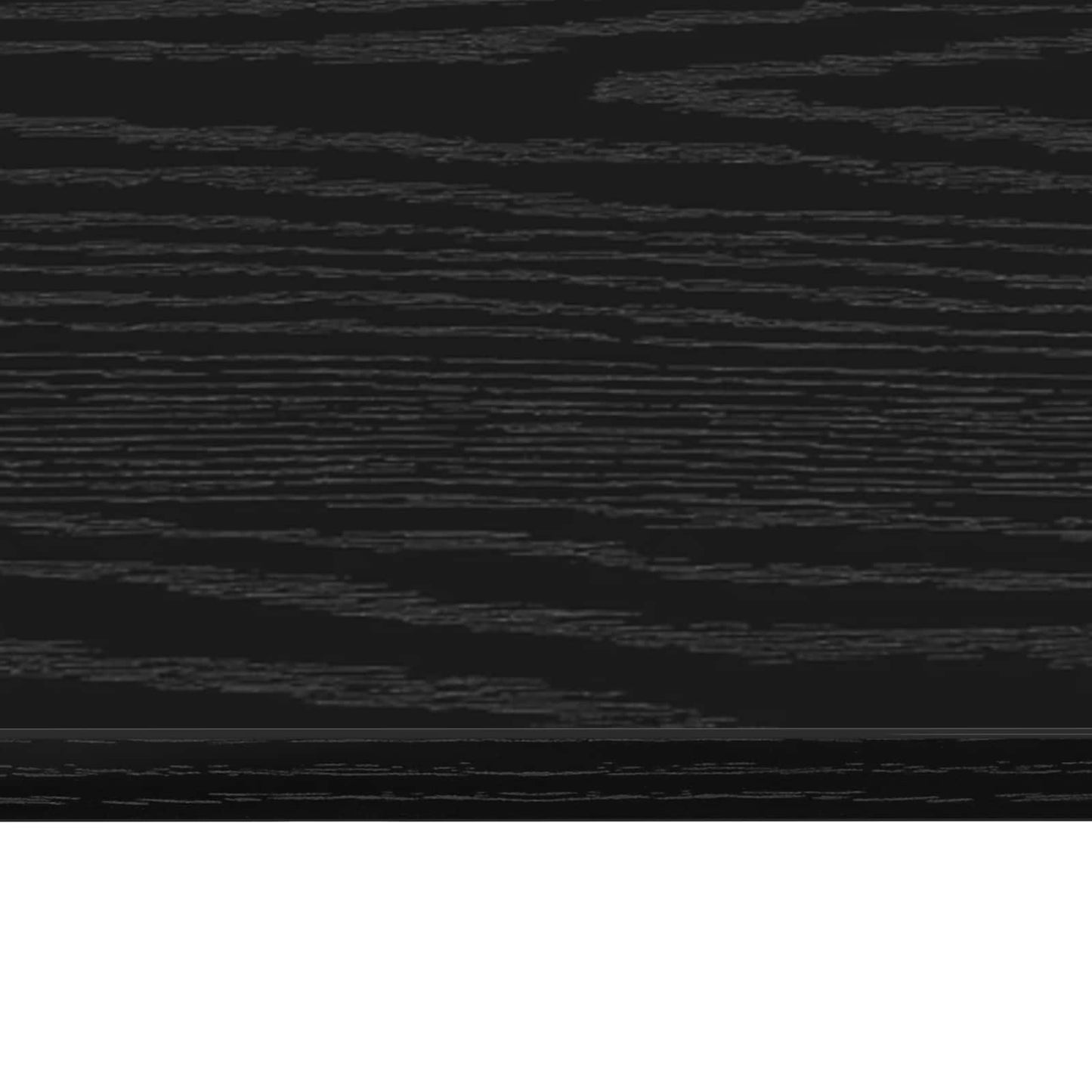 Wandtisch Schwarz Eichen-Optik 60 x 45 x 30 cm Holzwerkstoff