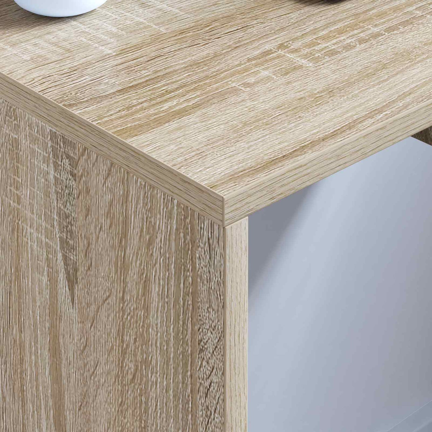 Table murale chêne Sonoma 60 x 45 x 30 cm panneau de particules