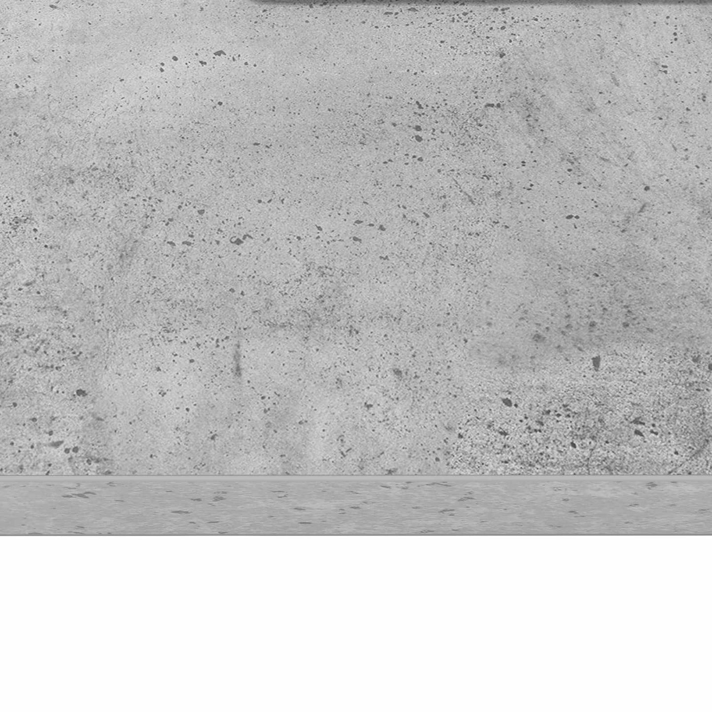 Wall-mounted table wall-mounted concrete gray 60 x 45 x 30 cm engineered wood