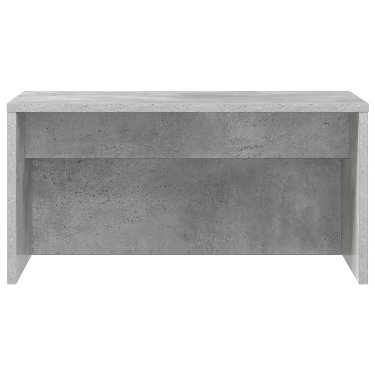 Wall-mounted table wall-mounted concrete gray 60 x 45 x 30 cm engineered wood